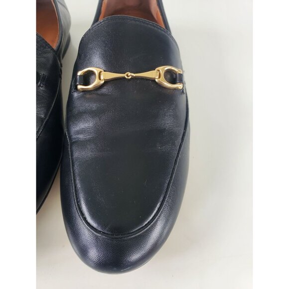 Coach Womens Haley Black Leather Horse Bit Slip-On Loafer Shoes Size 8.5B - Picture 12 of 15